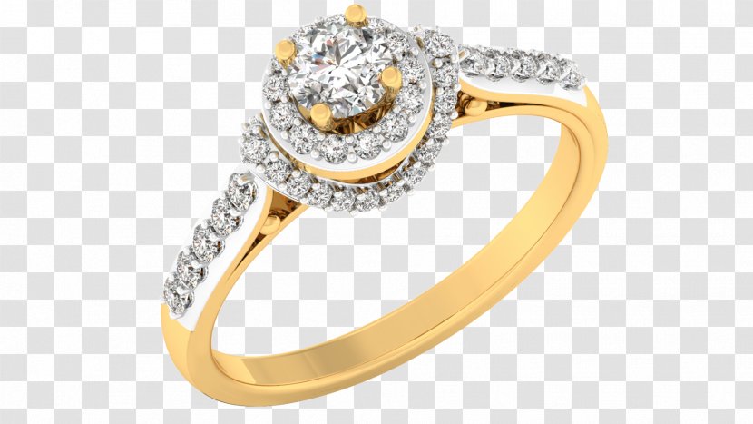 Diamond Earring Jewellery Solitaire - Ring Transparent PNG