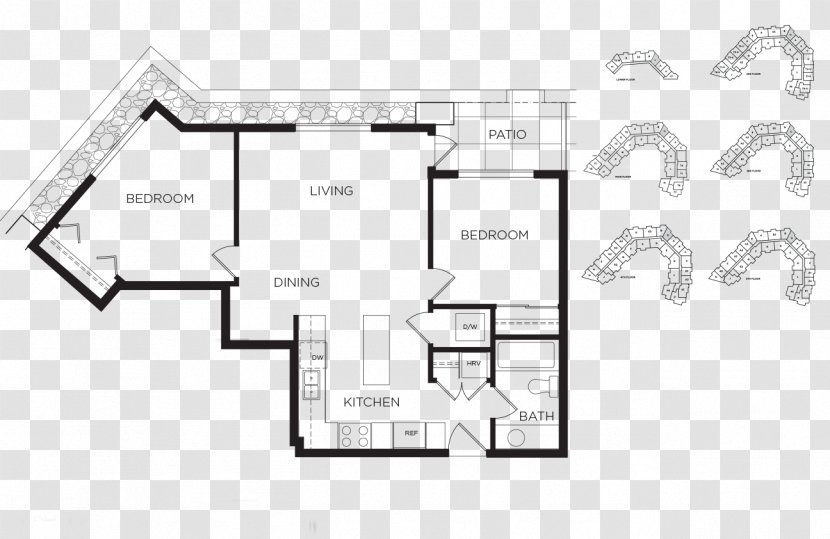 Floor Plan House - Diagram - Real Estate Transparent PNG
