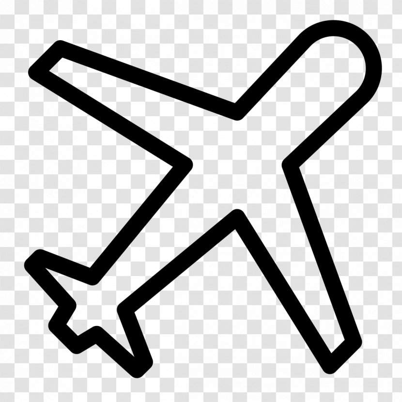 Airplane - Triangle Transparent PNG