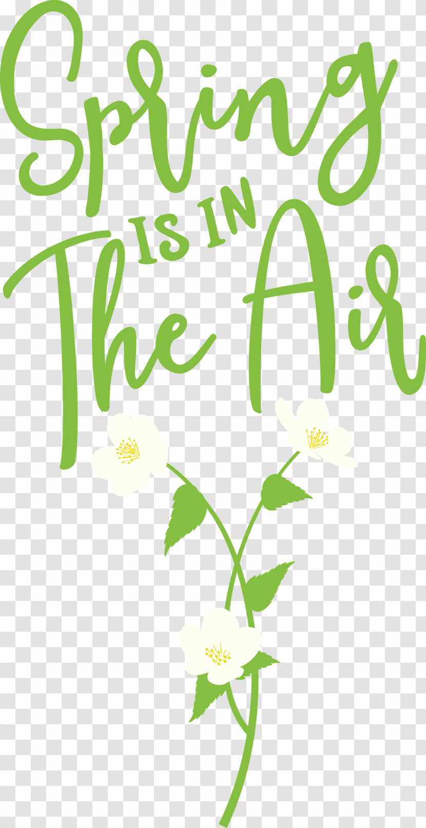 Spring Spring Is In The Air Transparent PNG