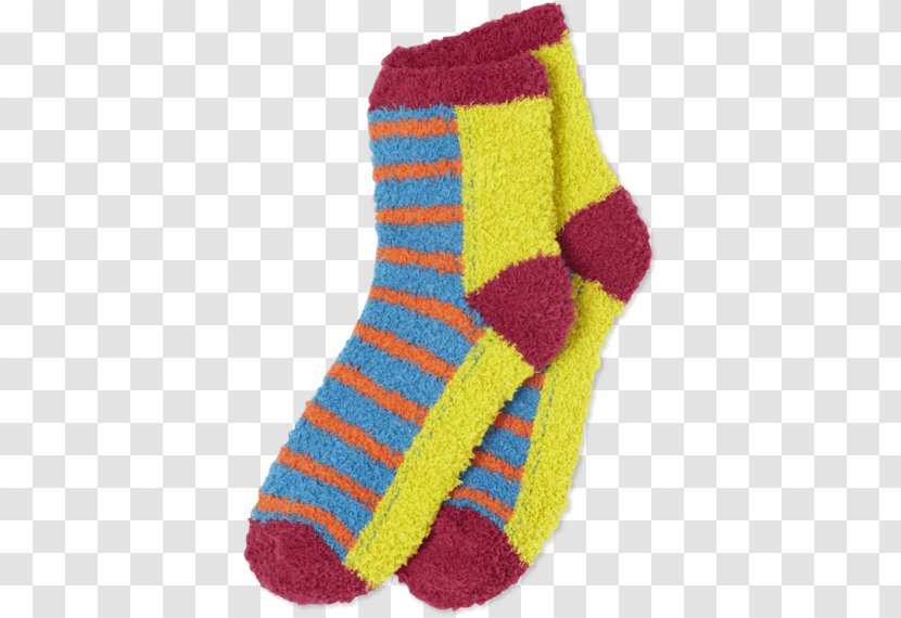 Sock Woolen Shoe - Wool - Colorful Stripe Transparent PNG