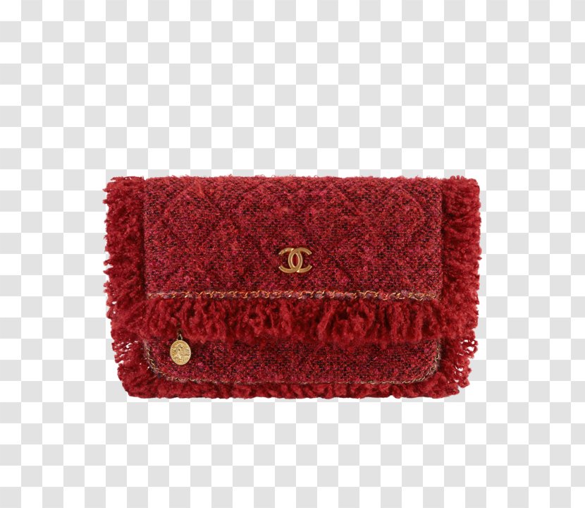 Chanel Fashion Handbag Tweed - Wristlet Transparent PNG