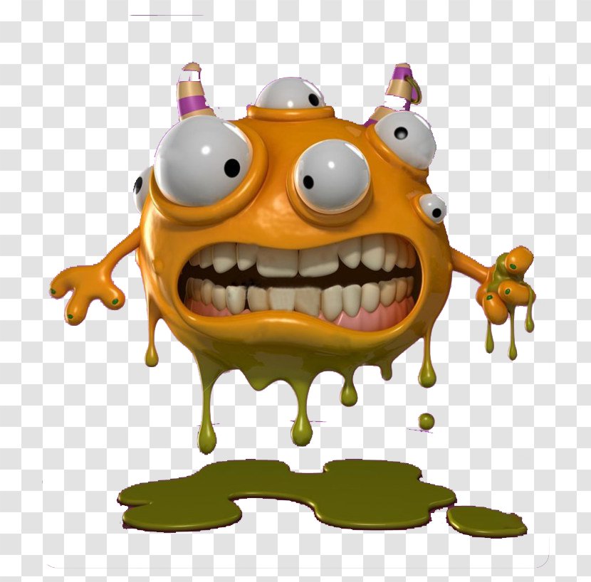 Monster Download Clip Art - Software - Yellow Big Transparent PNG