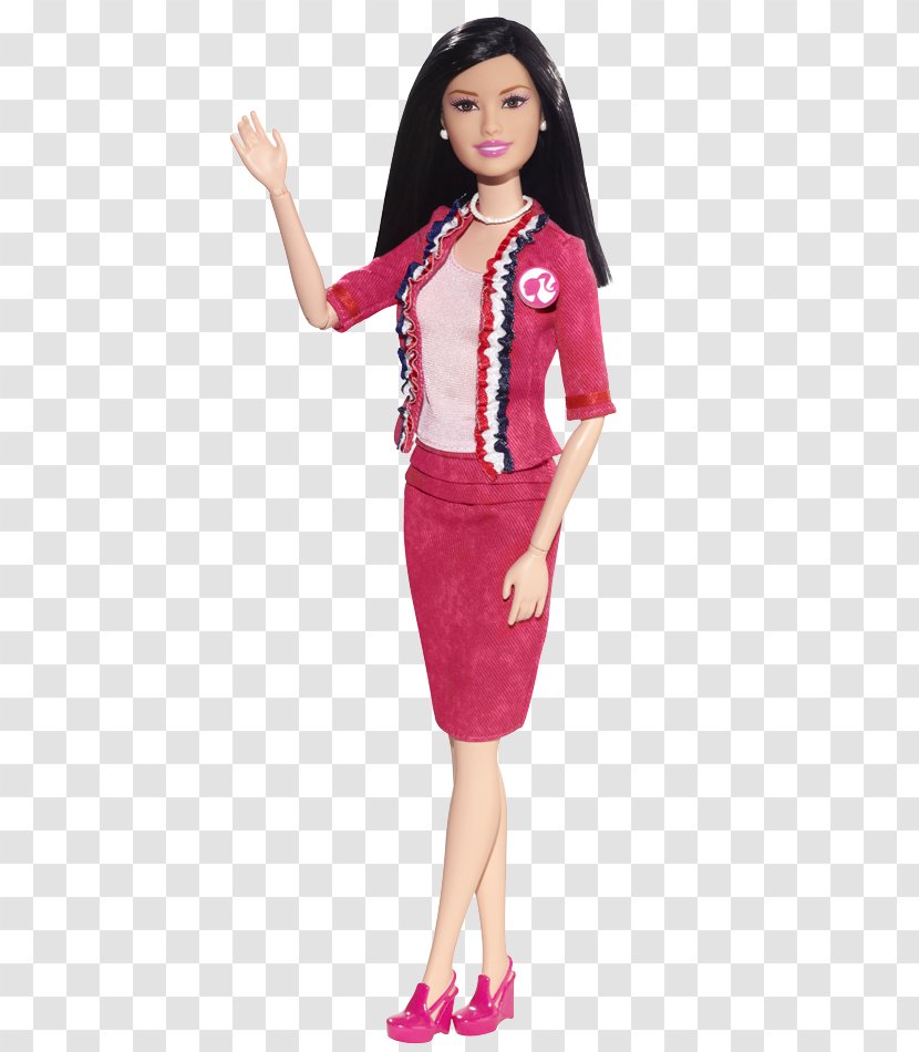 Ruth Handler Totally Hair Barbie Doll Amazon.com - Magenta Transparent PNG