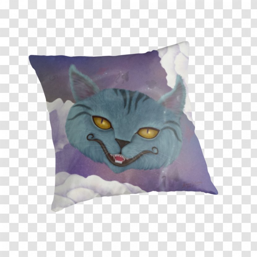 Ravenclaw House Throw Pillows Whiskers Bedroom - Kitten Transparent PNG