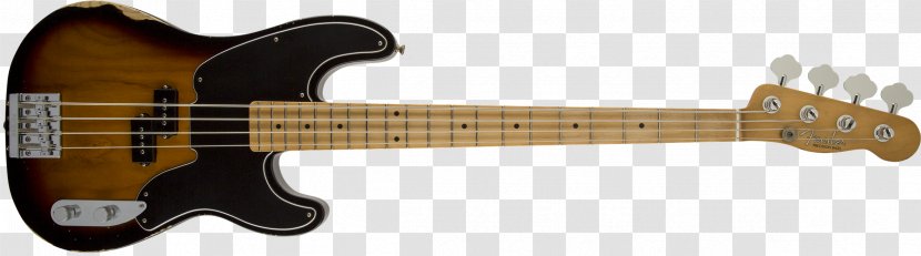 Fender Precision Bass Guitar Fingerboard Squier Musical Instruments Corporation - Tree Transparent PNG