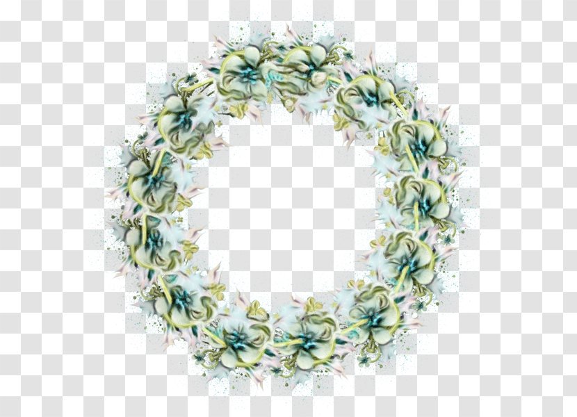 Christmas Wreath Drawing - Flower - Lei Plant Transparent PNG