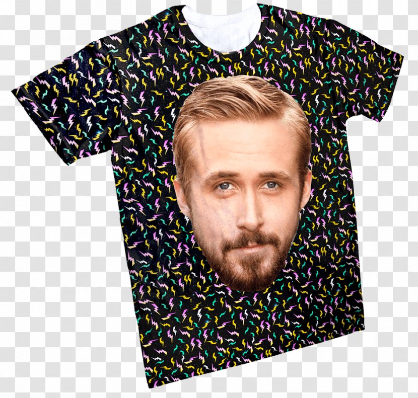 Ryan Gosling Lookbook.nu T-shirt Beard - T Shirt Transparent PNG