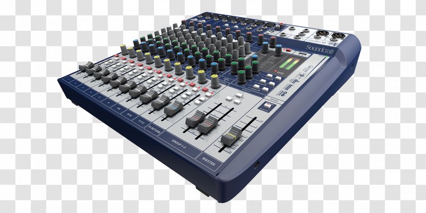 Soundcraft Signature 16 Audio Mixers 22 MTK - Circuit Component Transparent PNG