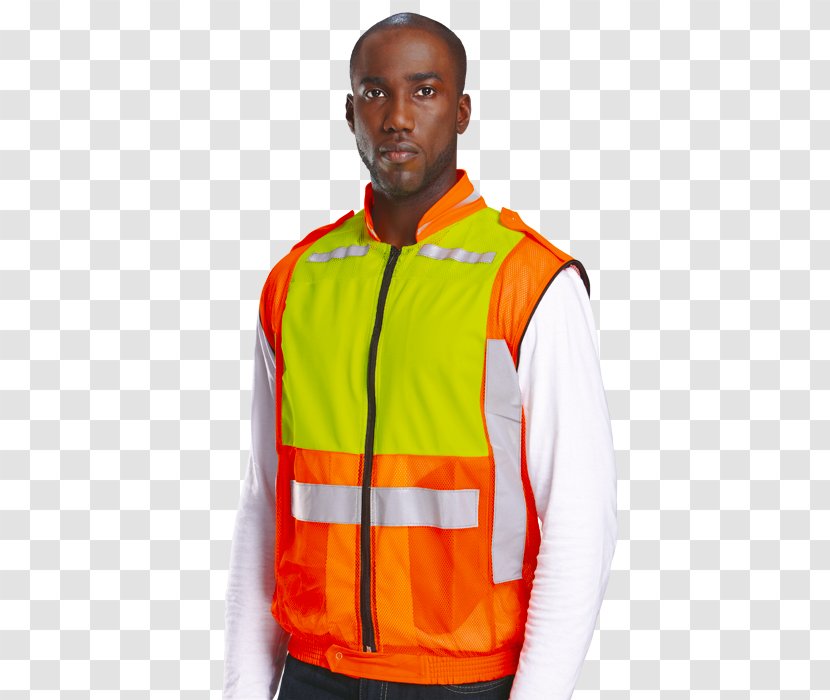 T-shirt Sleeve High-visibility Clothing Jacket - Safety Transparent PNG