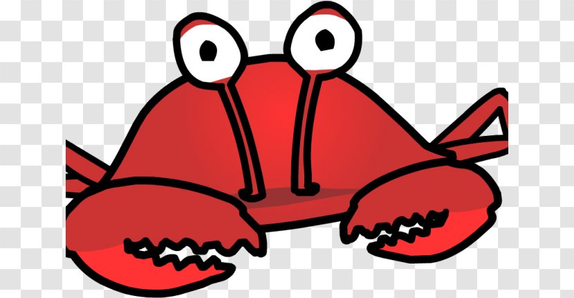 Crab Cartoon - Line Art Chesapeake Blue Transparent PNG