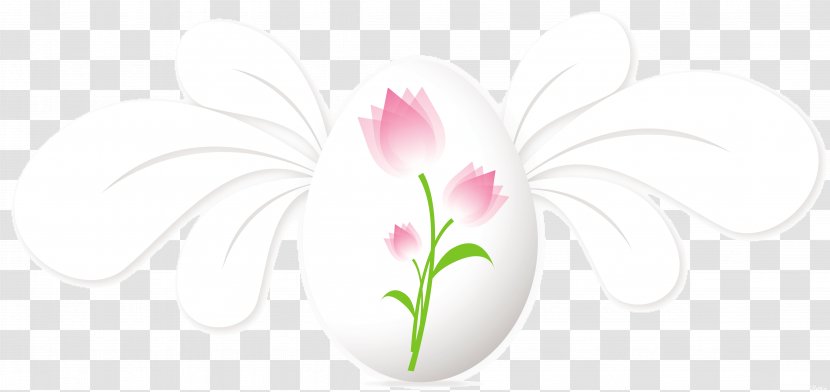 Flower Floral Design Petal - Flowering Plant - Happy Easter Transparent PNG