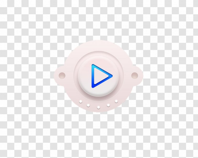 White Pattern - Play Button Transparent PNG