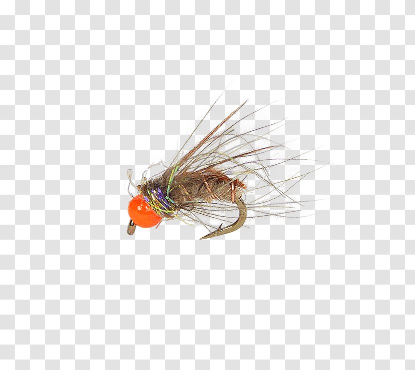 Artificial Fly Caddisflies Pupa Elk Hair Caddis Fishing - Holly Flies Transparent PNG