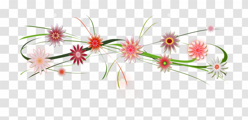 Petal Flower - Twig - Bloemen Transparent PNG