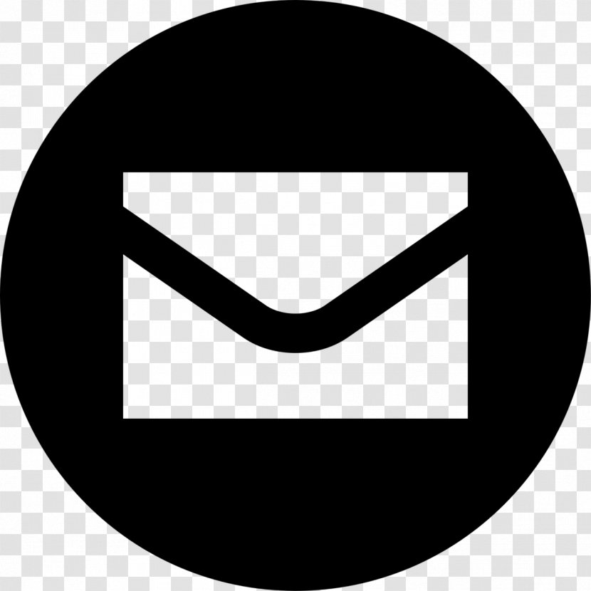 Email - Black And White - Images Included Transparent PNG