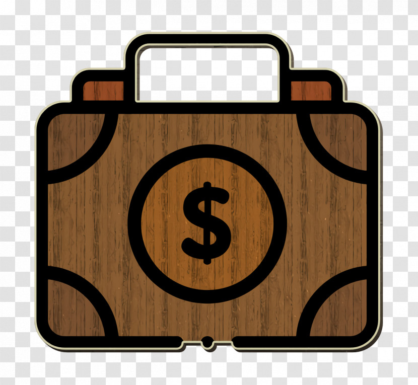 Business And Finance Icon Suitcase Icon Money Icon Transparent PNG