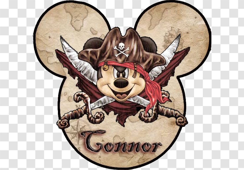 Mickey Mouse Minnie Pirates Of The Caribbean Piracy Disney Cruise Line - Fictional Character - Avatars Graphic Transparent PNG