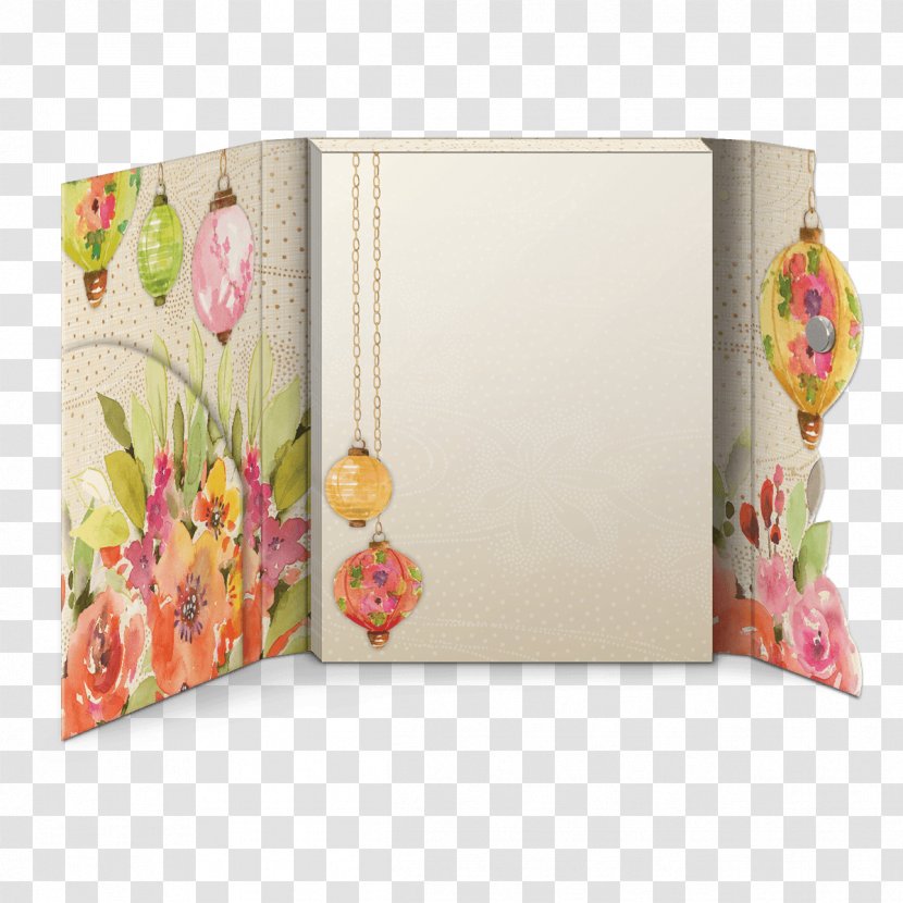 Paper Picture Frames Floral Design Rectangle Transparent PNG