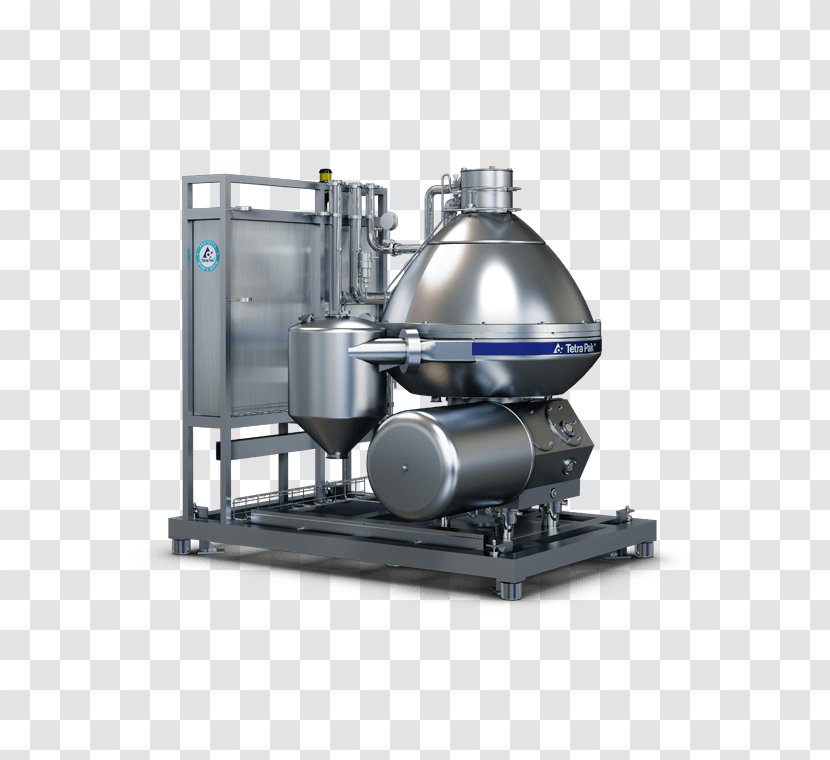 Milk Cream Separator Tetra Pak - Clarifier Transparent PNG