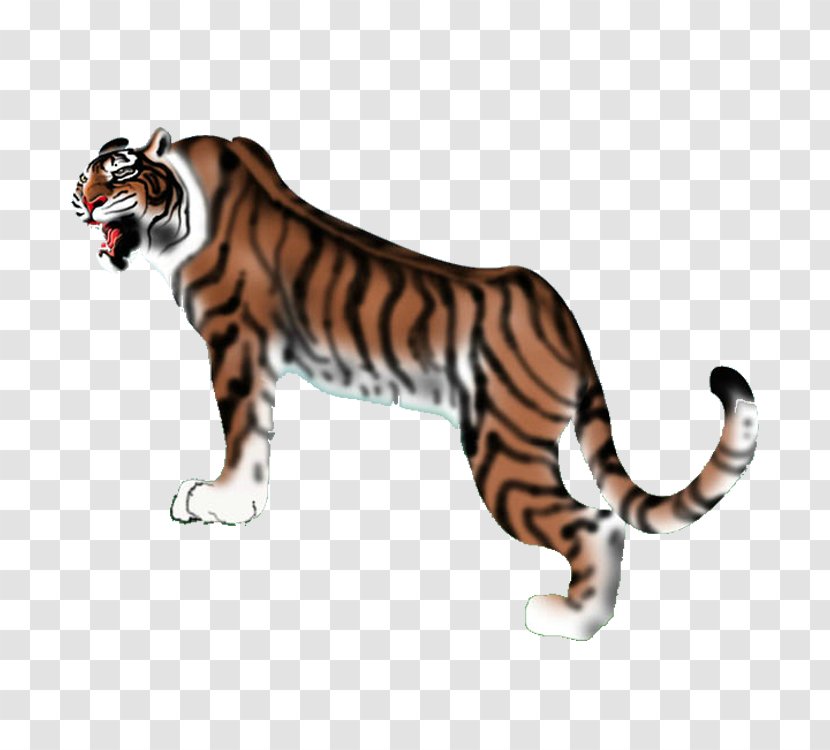 Tiger Download Icon - Joint Transparent PNG