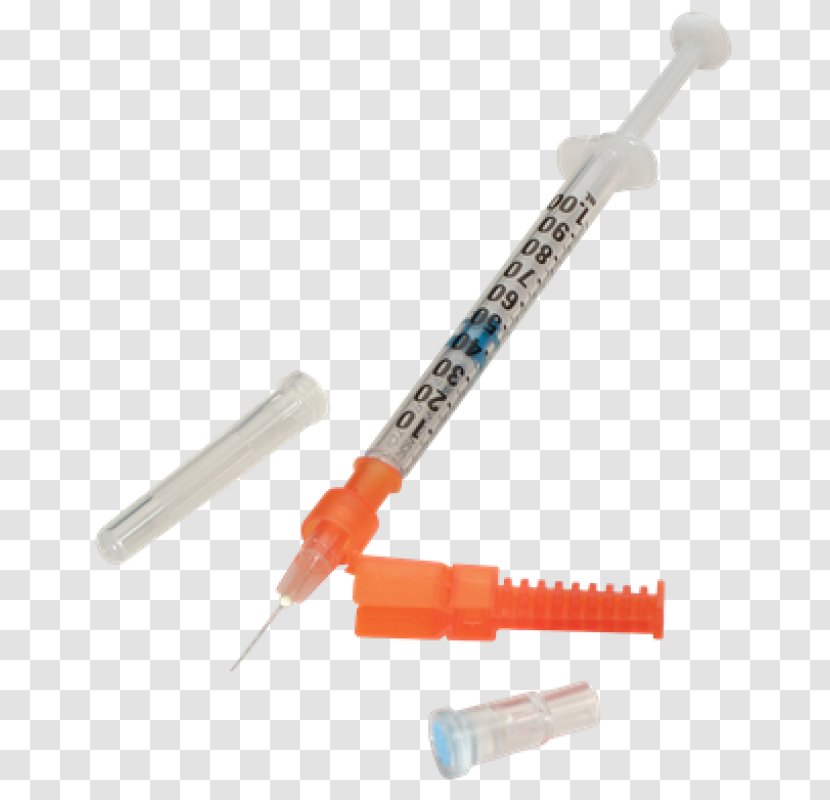 Syringe Arterial Blood Gas Test Luer Taper Heparin Hypodermic Needle Transparent PNG