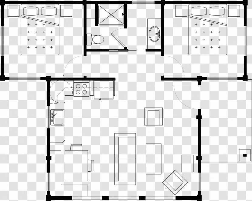 Floor Plan Paper Architecture White - Parallel - Technology Transparent PNG