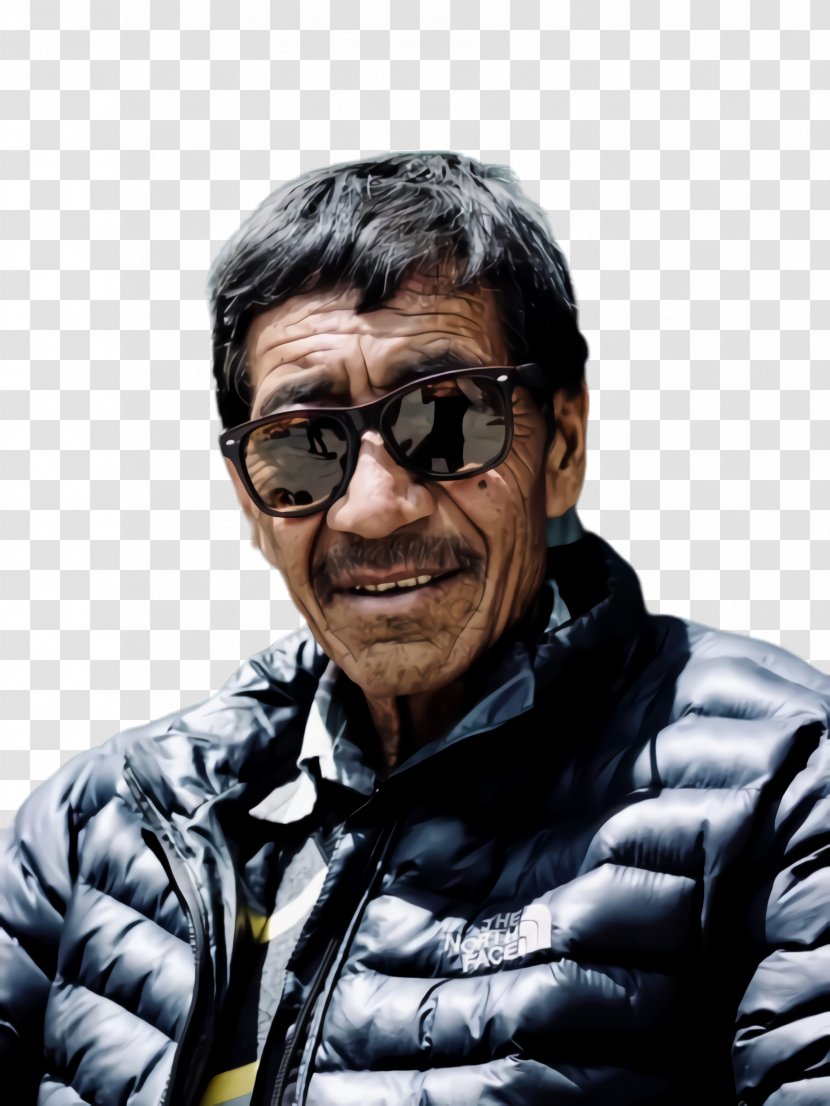 Old People - Black Hair Eyewear Transparent PNG