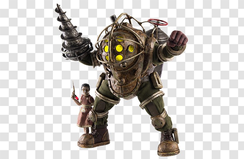 BioShock 2 Big Daddy Video Game Action & Toy Figures - Bioshock Transparent PNG