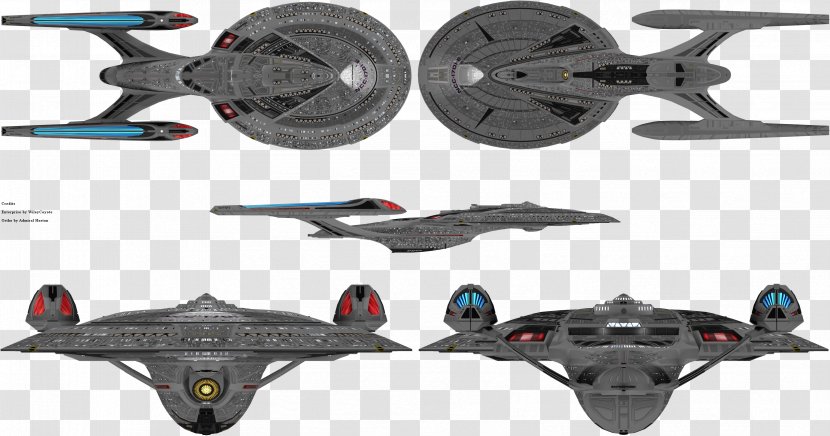 Art Sovereign Class Starship Star Trek Radio-controlled Toy LCARS - Heart - Sovereigns Birthday Transparent PNG