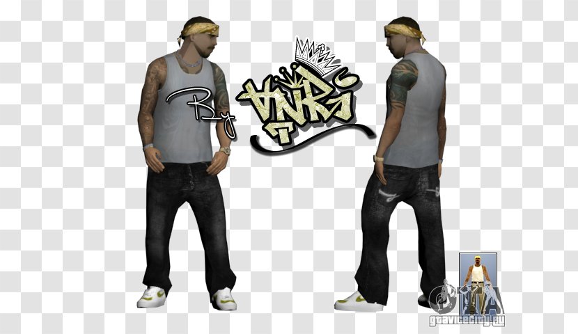 Grand Theft Auto: San Andreas Multiplayer Vice City Auto V Mod - Carl Johnson - Shoe Transparent PNG