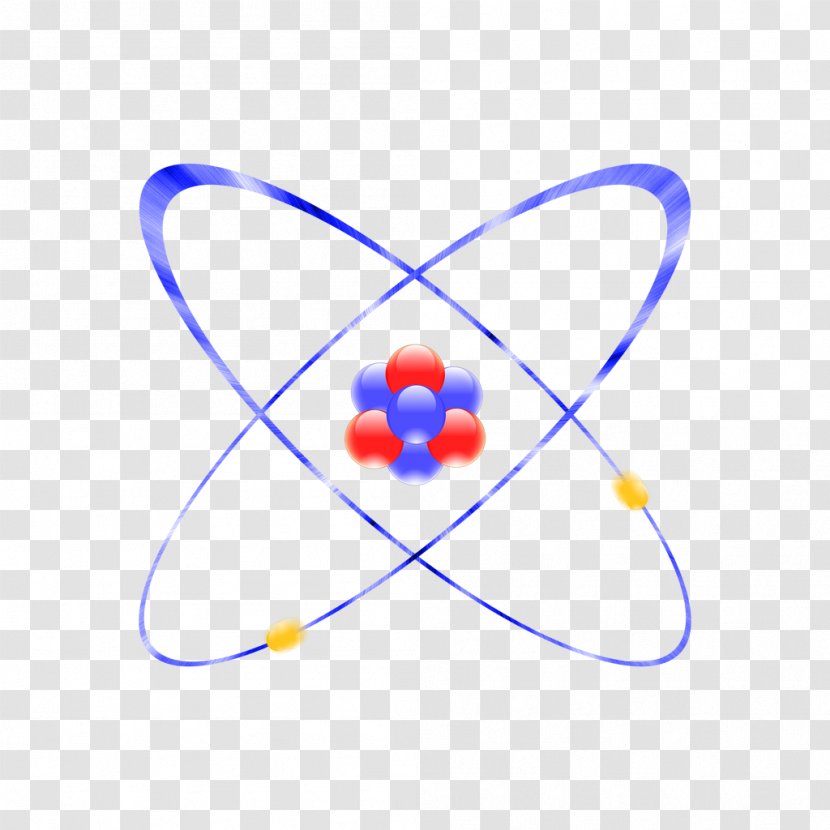 Lithium Atom Electric Charge Bohr Model - Particle - Use These Vector Clipart Transparent PNG