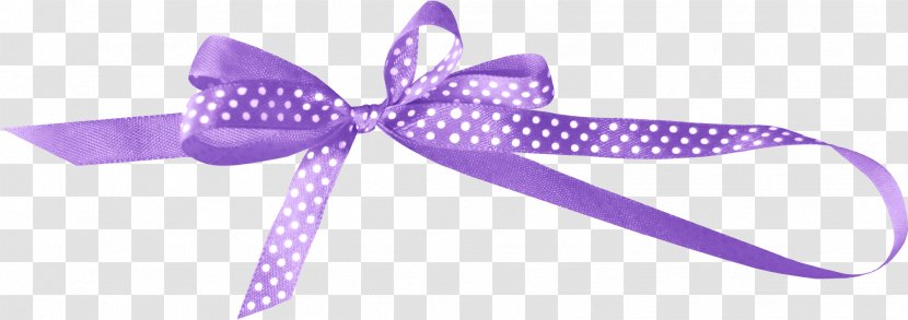 Ribbon Purple Gratis - Color - Bow Transparent PNG