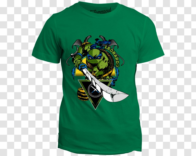 T-shirt Teenage Mutant Ninja Turtles Plastisol Bluza - Character Transparent PNG