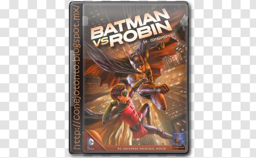 Batman Dick Grayson Robin Damian Wayne DC Universe Animated Original Movies - Dc Transparent PNG