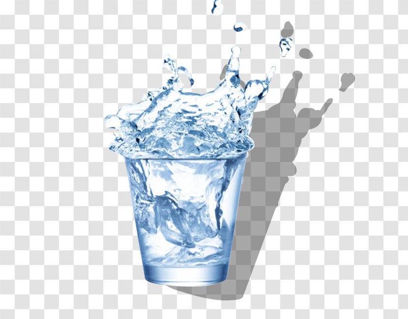 Cup Drinking Water Well - Ice Bucket Transparent PNG