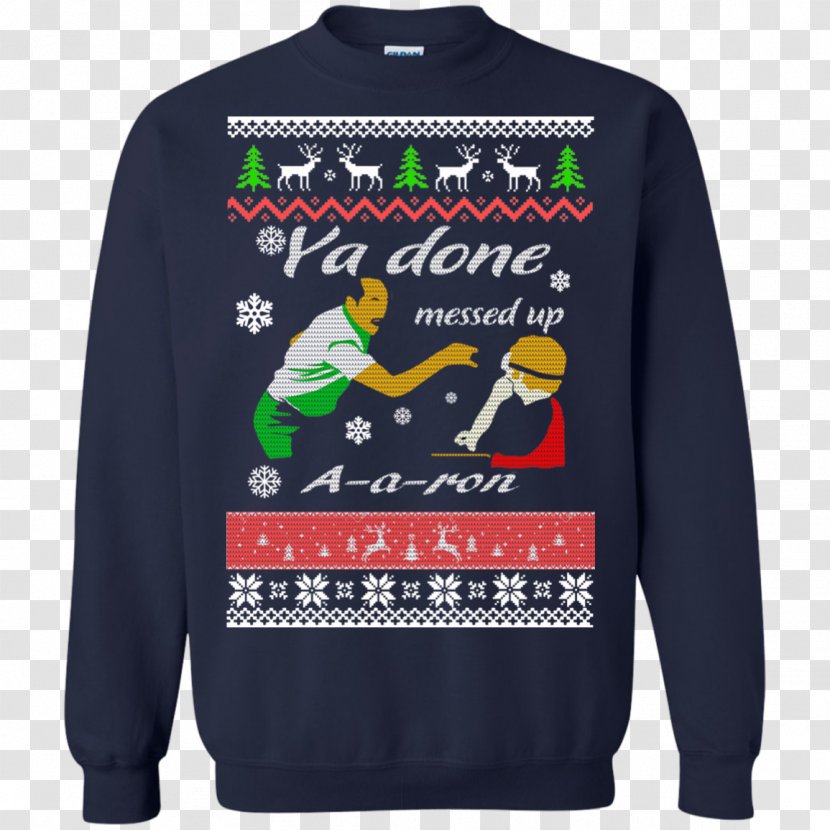 Hoodie T-shirt Sweater Christmas Jumper Aran - Shirt Transparent PNG