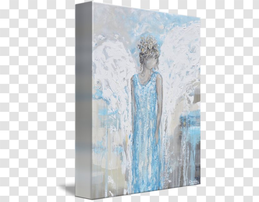 Painting Abstract Art Wall Decal Canvas - Angel Watercolor Transparent PNG