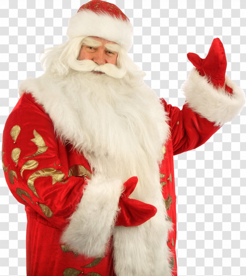 Ded Moroz Snegurochka Santa Claus Grandfather New Year - Christmas Transparent PNG
