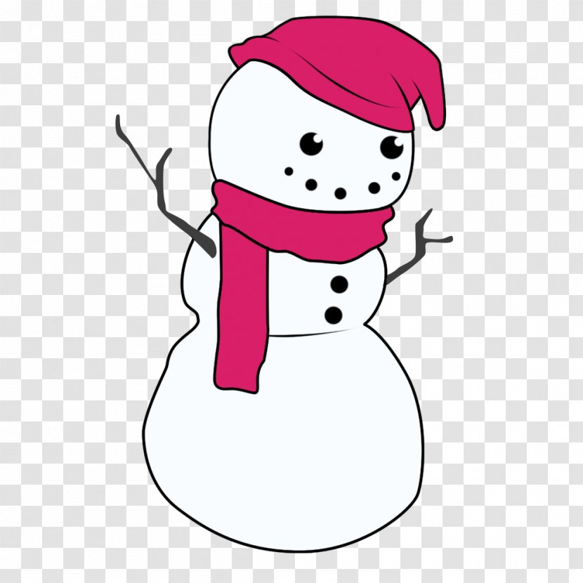 Frosty The Snowman Art Clip - White - Simple Transparent PNG