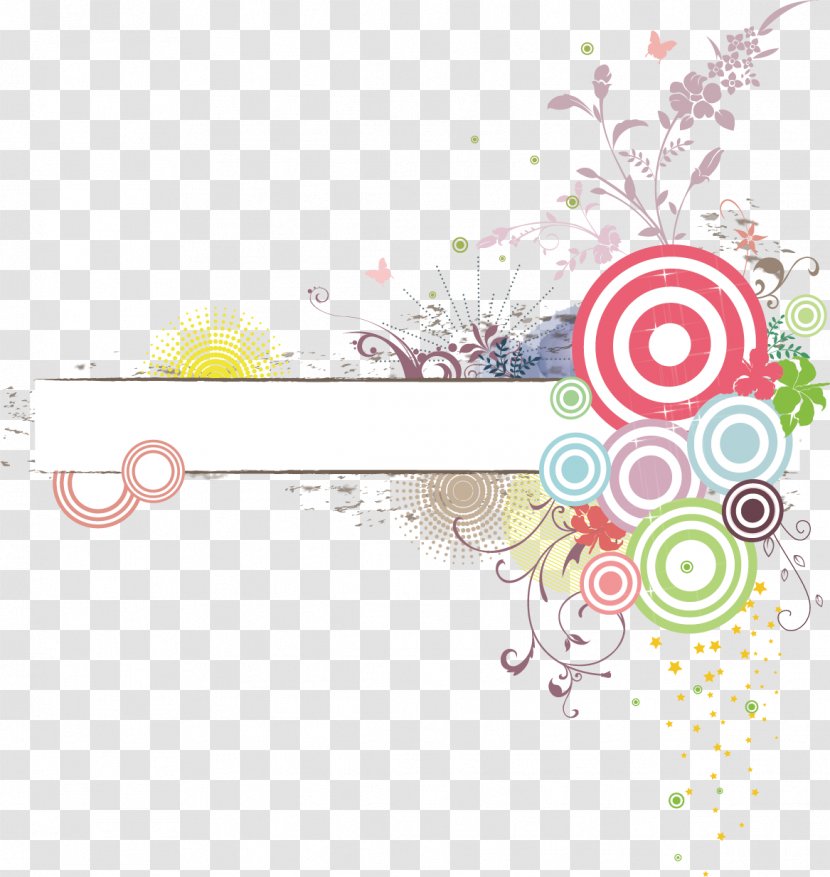Designer Euclidean Vector Shading Computer File - Flower - Tags Creative Spring Background Material Transparent PNG