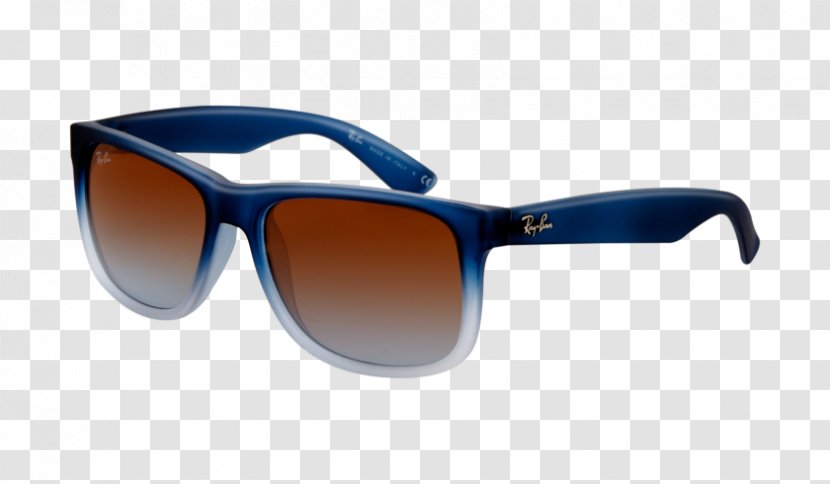 Goggles Sunglasses Ray-Ban Justin Classic Blue - Rayban Aviator Flash - Ray Ban Transparent PNG