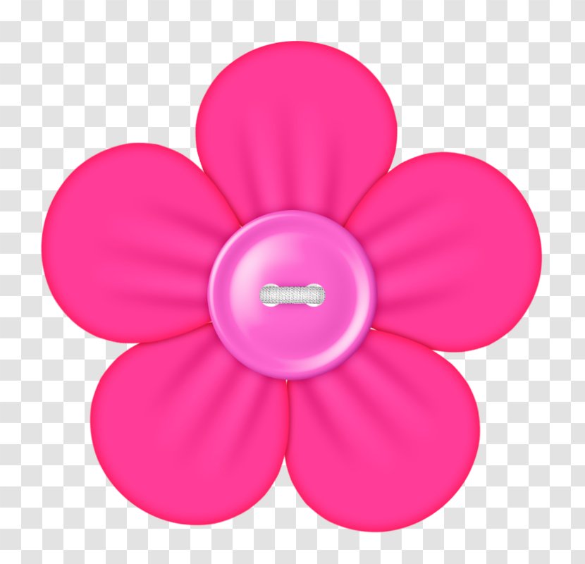 Purple Flower Free Content Green Clip Art - Buttons Flowers Transparent PNG