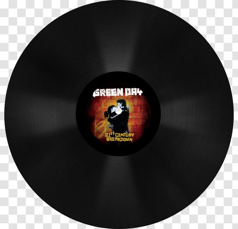 Phonograph Record 21st Century Breakdown LP Green Day Vinyl Group - Store Transparent PNG
