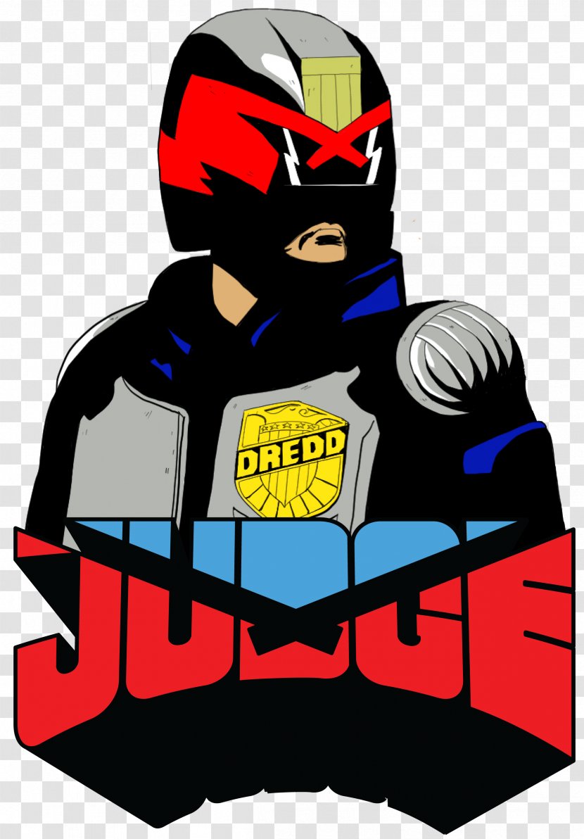 Superhero Clip Art - Fictional Character - Judge Dredd Transparent PNG
