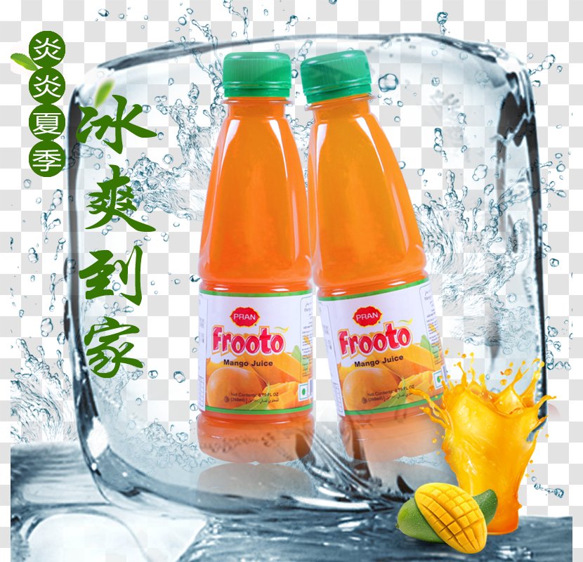 Juice Orange Drink Soft - Fruit Preserve - Frost Summer Home Mango Transparent PNG