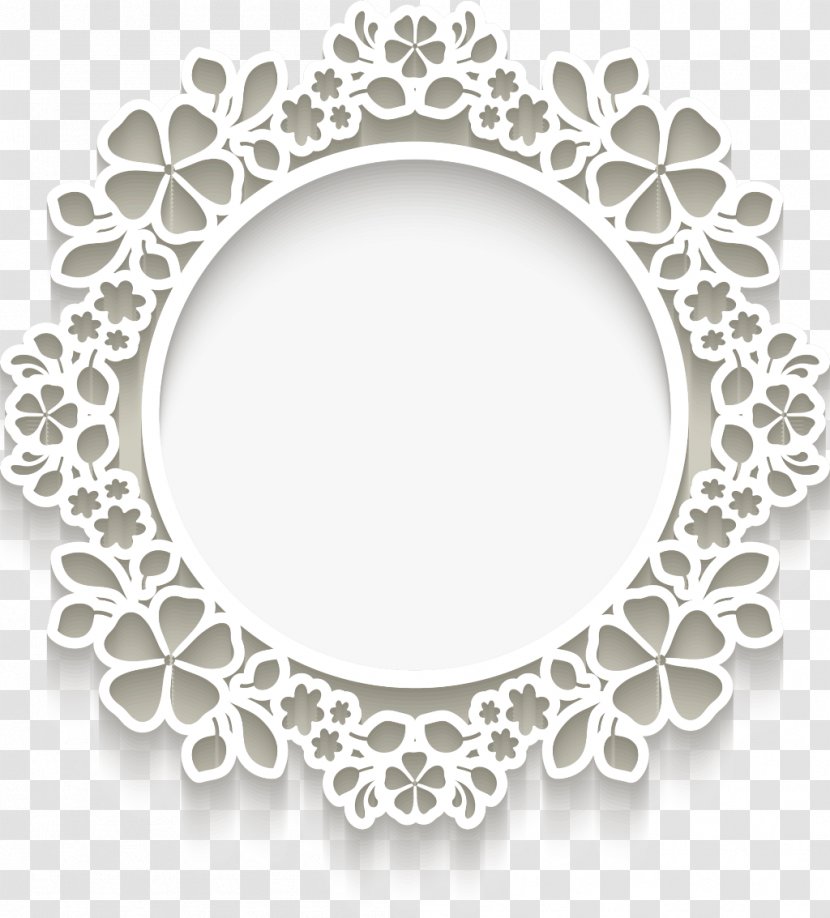 Circle Design - Lace - Interior Textile Transparent PNG