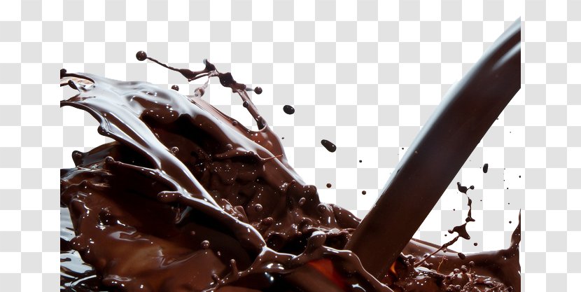 Coffee Juice Chocolate Milk Ganache - Fudge - Beverage Splashing Transparent PNG