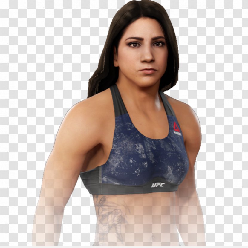 Tecia Torres EA Sports UFC 3 Ultimate Fighting Championship Bra Strawweight - Frame - Footwork Transparent PNG