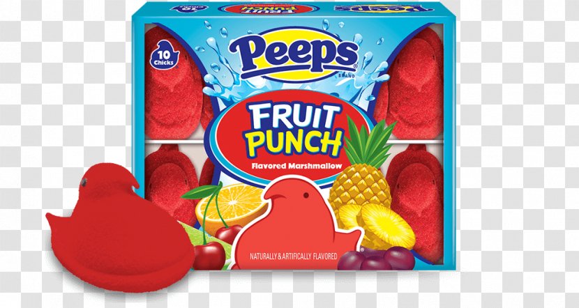 Punch Flavor Vegetarian Cuisine Strawberry Peeps - Summer Fruit Transparent PNG